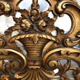 Golden rock mirror, Napoleon III, 19th