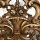 Golden rock mirror, Napoleon III, 19th