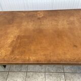 1970s lacquer and leather desk