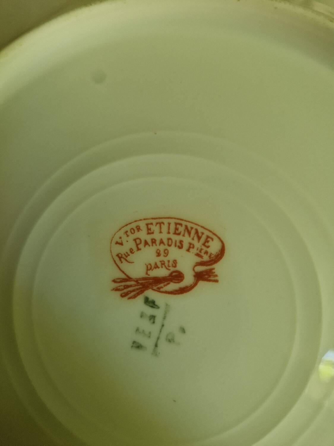 Lot of 11 Porcelain Dinner Plates Plus Presentation Dish Manufactured