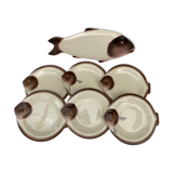 Longwy Fish Set - Copenhagen Model