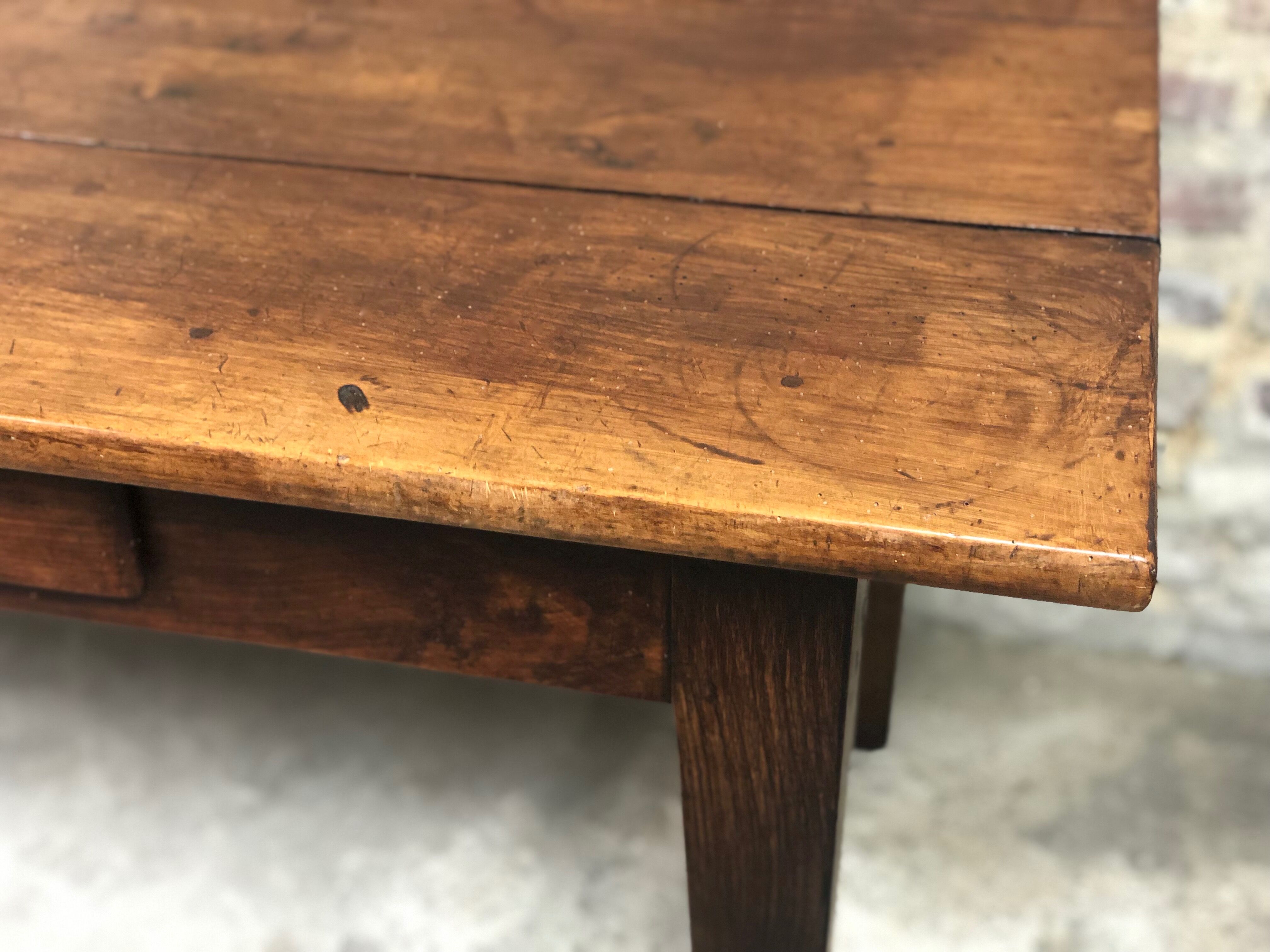 Farm table / walnut office late nineteenth century