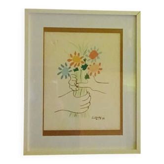 Pablo Picasso - The Bouquet of Peace