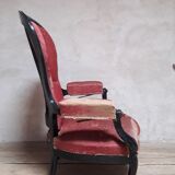 Voltaire armchair with rack and pinion XIX°