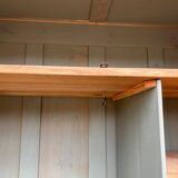 XXL Parisian wardrobe in solid light oak