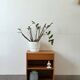 Vintage teak bedside table