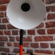 Red desk lamp Veneta Lumi 70's