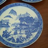 Set of six porcelain cups