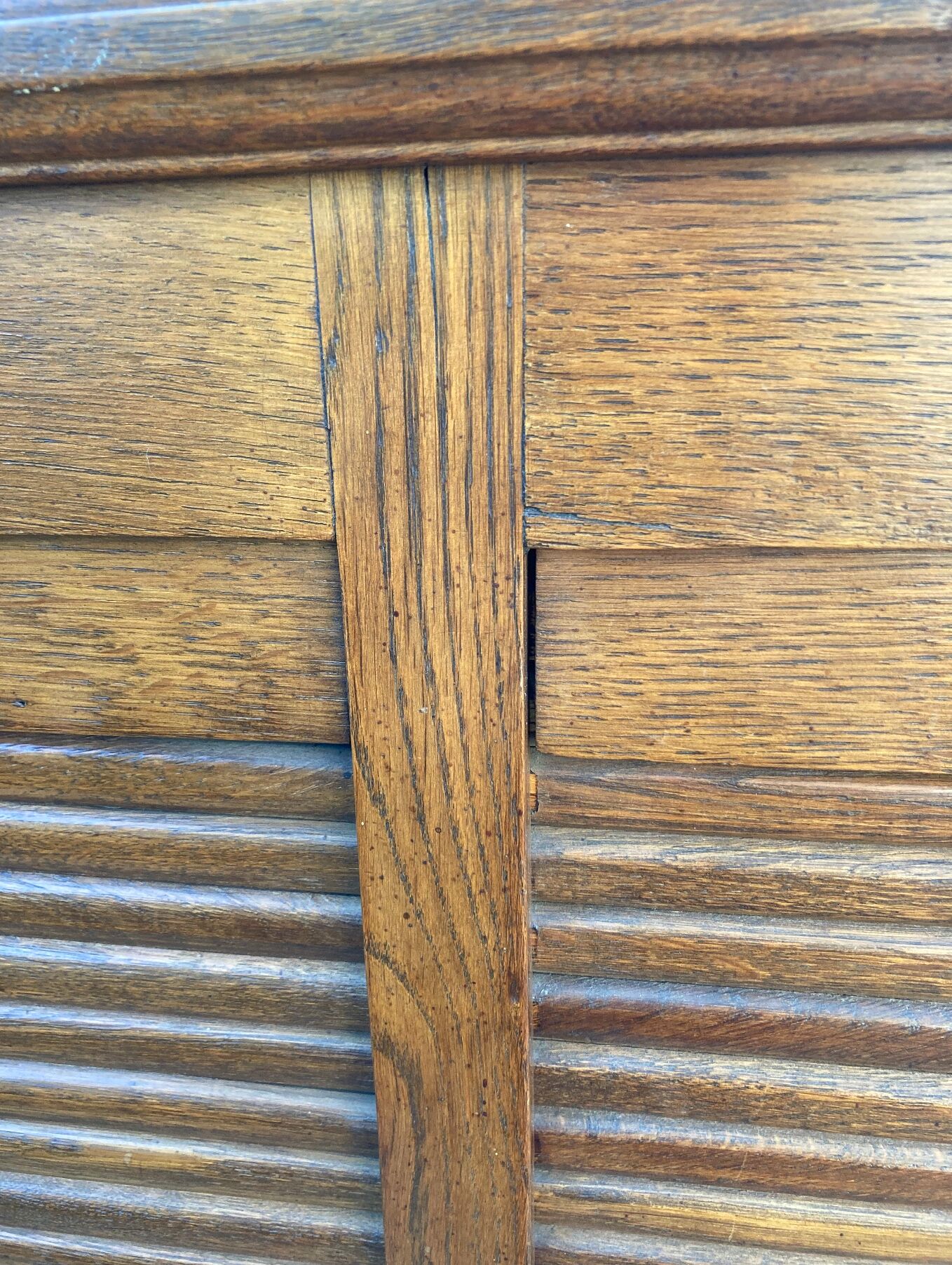 Vintage double curtain binder