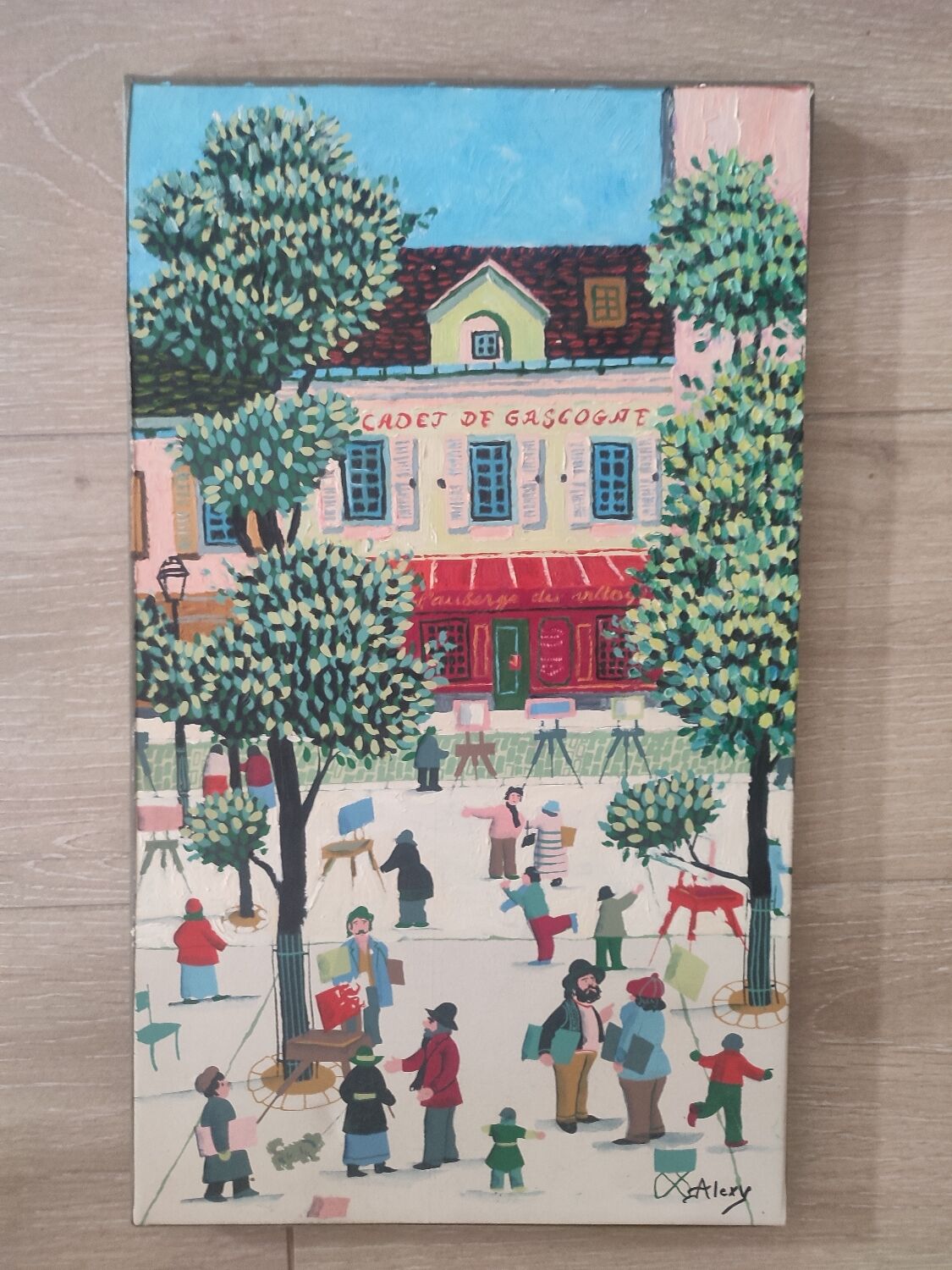 Painting Paris Alexy