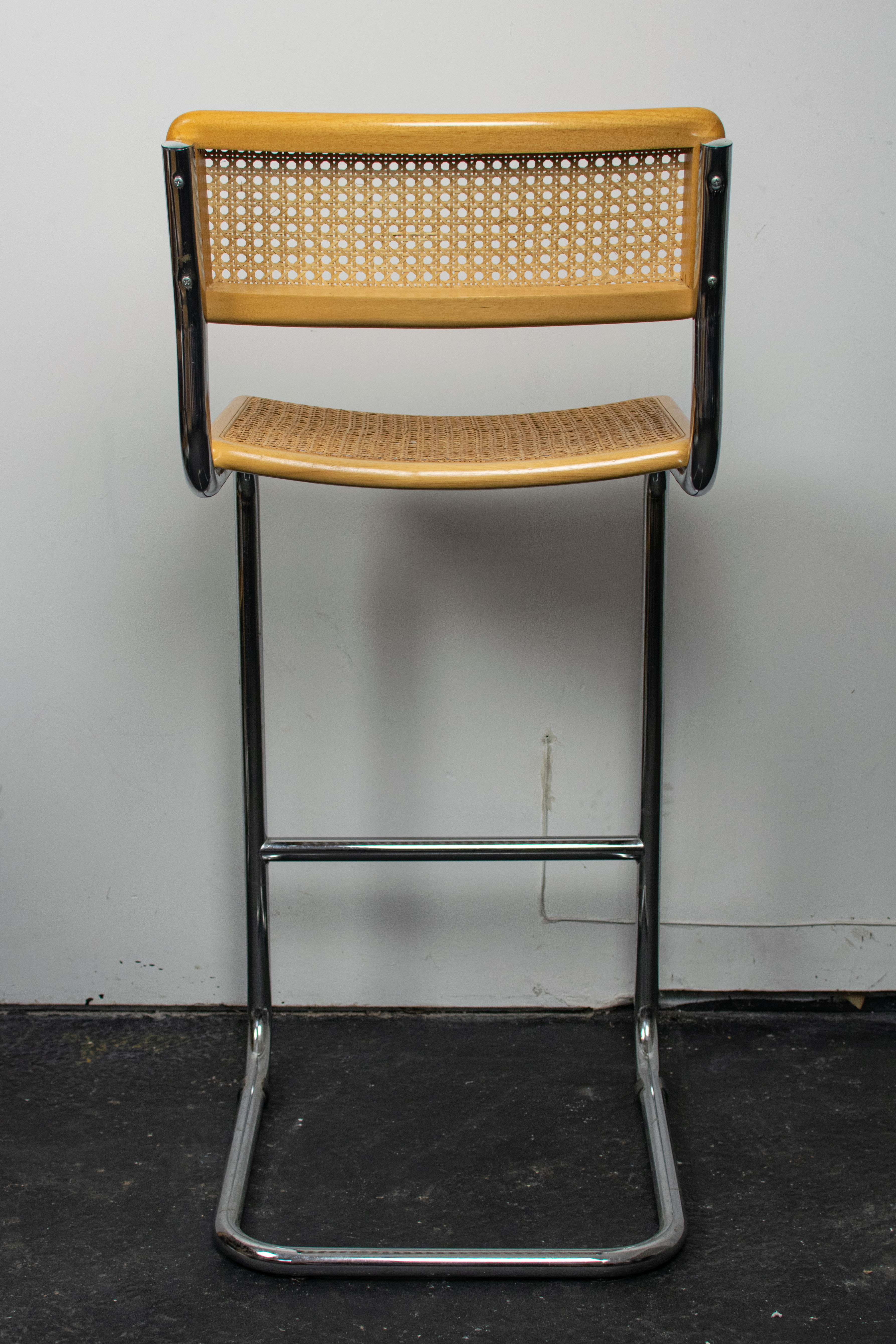 Bar stool S32 Cesca by Marcel Breuer 1970