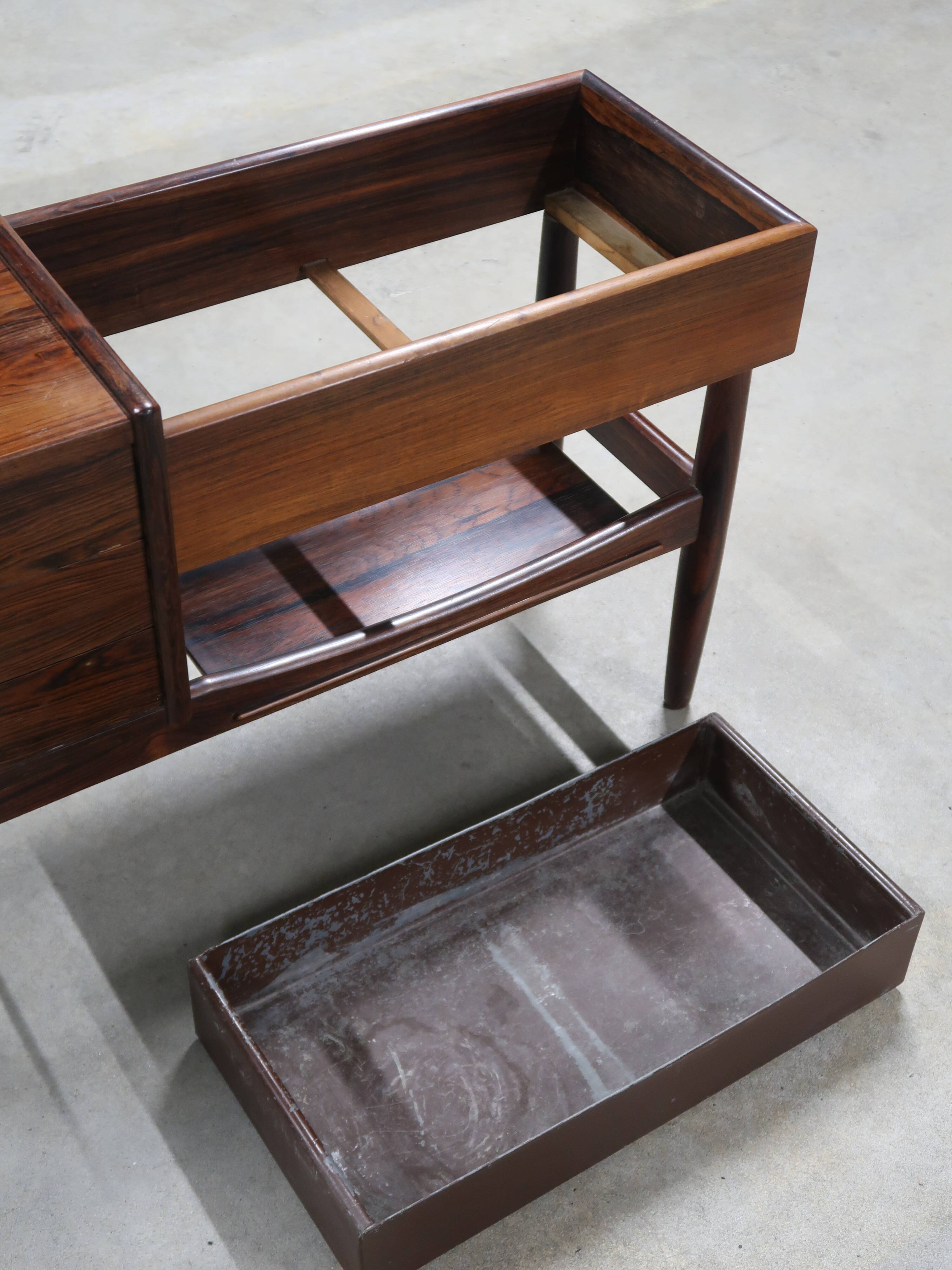 Danish planter' furniture in rosewood by Arne Wahl Iversen 60