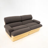 Mid century modular two-seater sofa