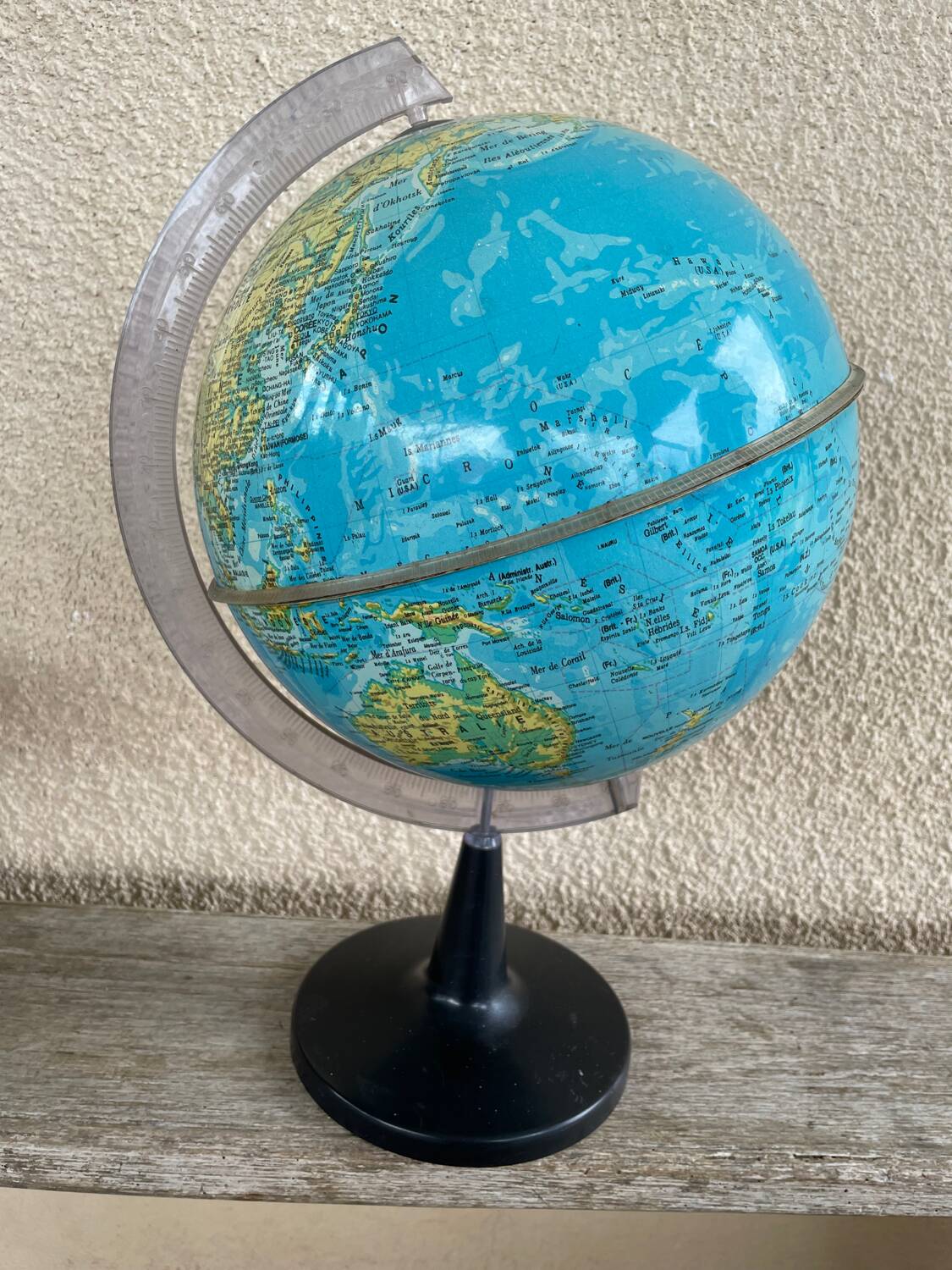 Vintage Plastic Globe Stand