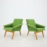 Pair of Czechoslovakian lounge chairs from the 1960s