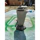 2 pairs of aluminum vases 1900