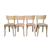 Set of 4 baumann bistro chairs