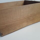 Caisse bois laiterie Charentes