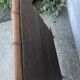 Miroir en bois façon bambou
