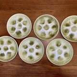 Set of 6 shell plates