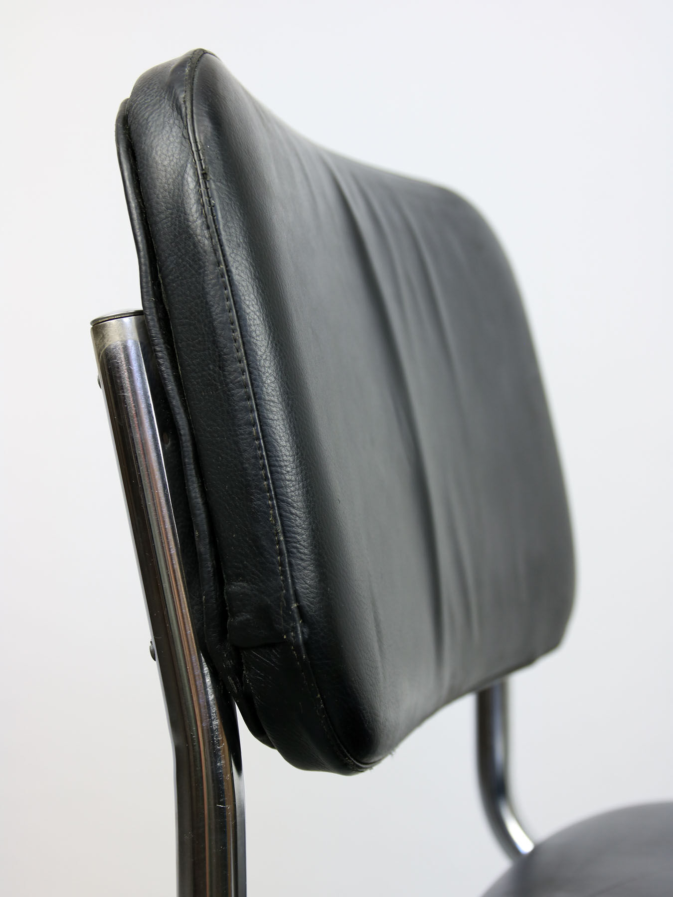 Leather Cesca Chair by Marcel Breuer, set of 2