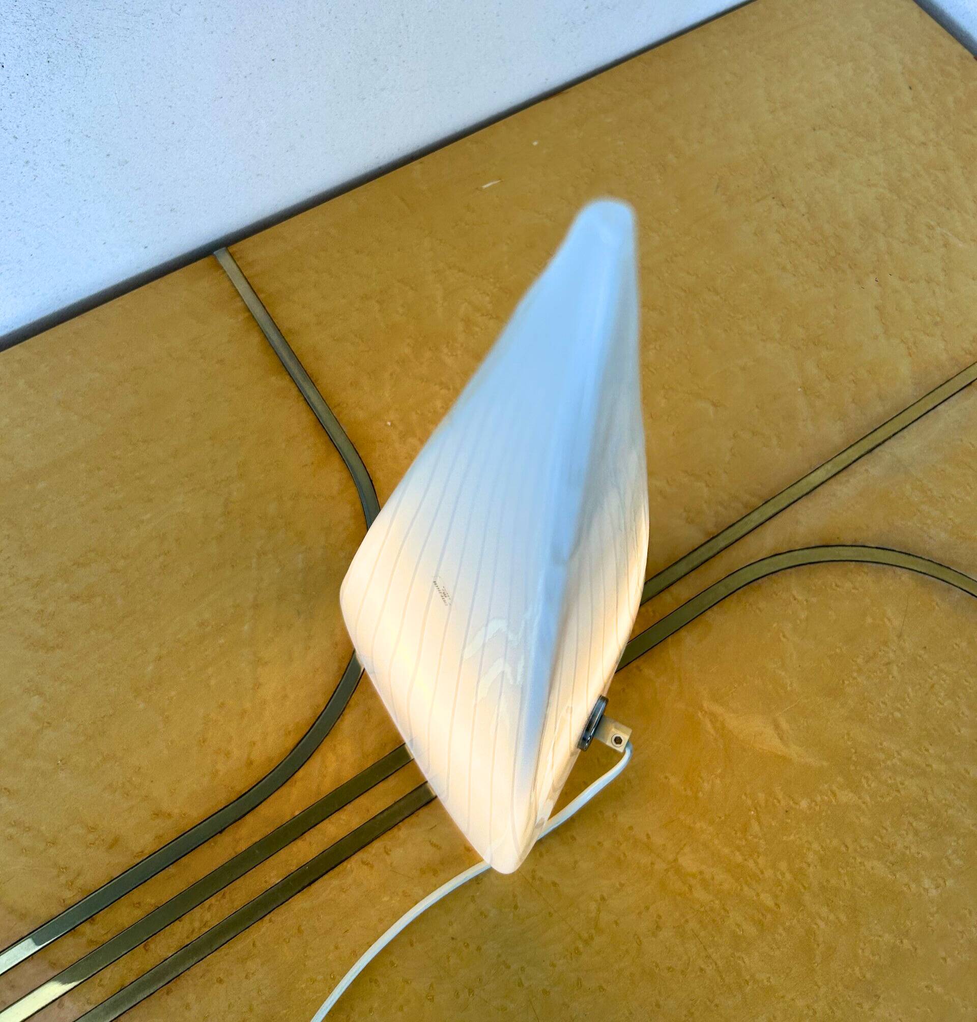 Conical lamp in Murano for Lino Tagliapietra