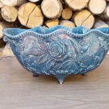 Gardener in blue earthenware