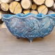 Gardener in blue earthenware