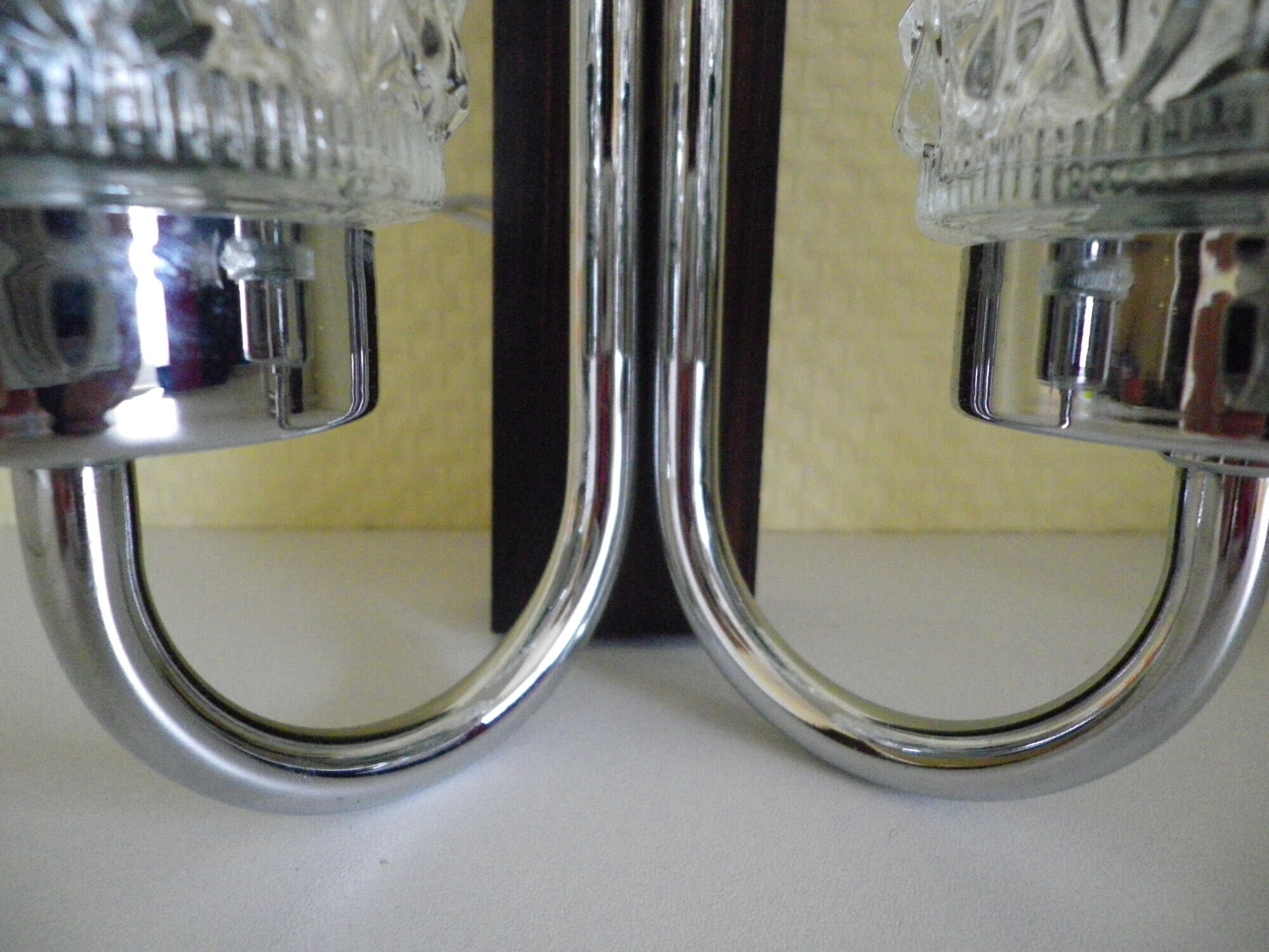 Set of two double wall mural vintage  1960s