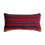 Vintage Turkish Kilim Cushion Cover, 30 x 60 cm