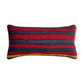 Vintage Turkish Kilim Cushion Cover, 30 x 60 cm