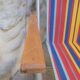 Vintage folding armchair