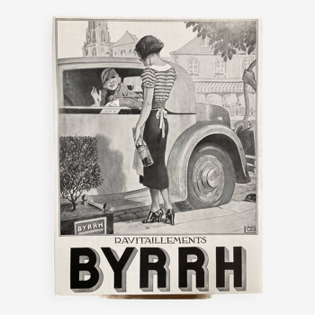 Publicité Byrrh 1933