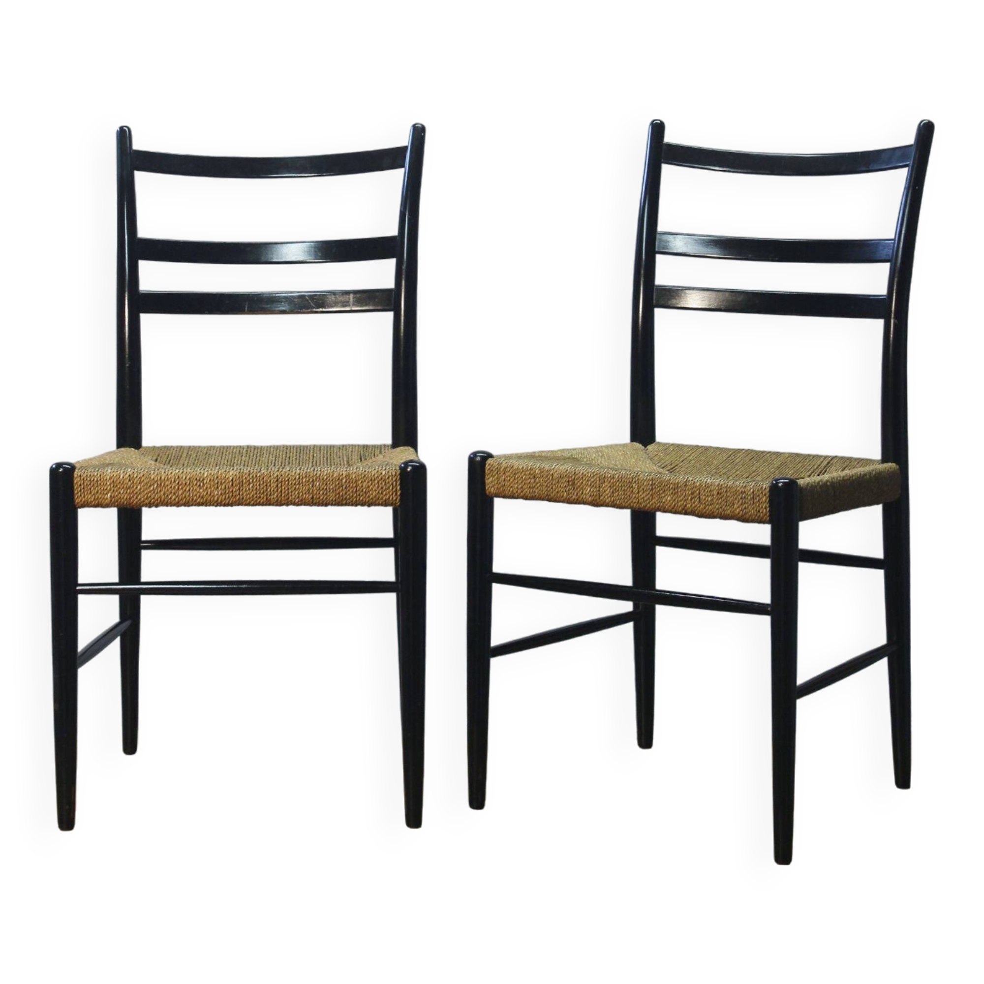 Pair of "Gracell" chairs designed by Yngve Ekström, Gemla Möbler 1950s