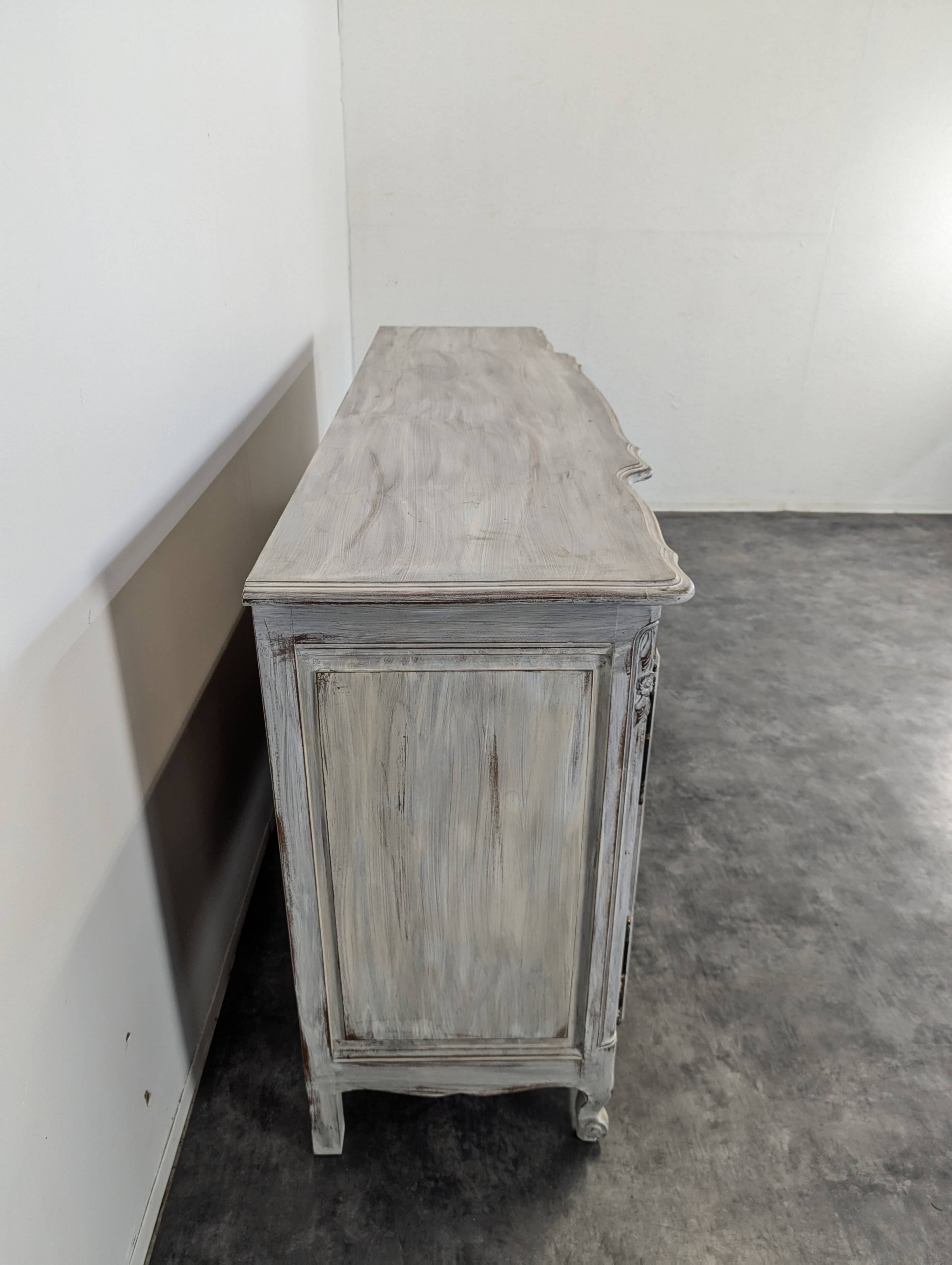 Rustic patinated sideboard