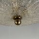Ceiling chandelier in murano art deco glass