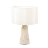 Carved stone lamp. 1970s.