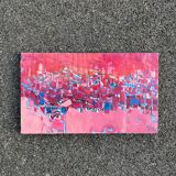 Vintage oil painting on canvas signed Michel