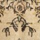 5x9 Cream & Brown Turkish Vintage Rug 162x260Cm SK 24779