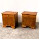 Pair of Vintage Art Deco Nightstands, 1930s-1940s