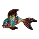 Glazed ceramic fish