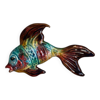 Glazed ceramic fish