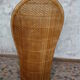 Fauteuil rotin style Emmanuelle 1970's