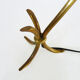 Art Deco Modernist tripod table lamp with brass swivel head