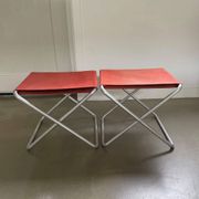 Set of midcentury 'Lido' sun lounge chairs, design Battista and Gino Giudici