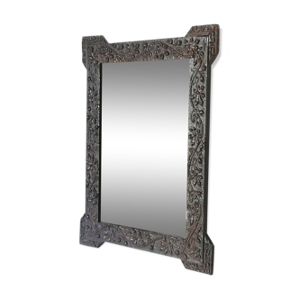 Miroir en plomb des années 40/50