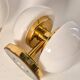 Wall/ceiling lamp in brass model "BAU" by Klaus Michalik, Midcentury.