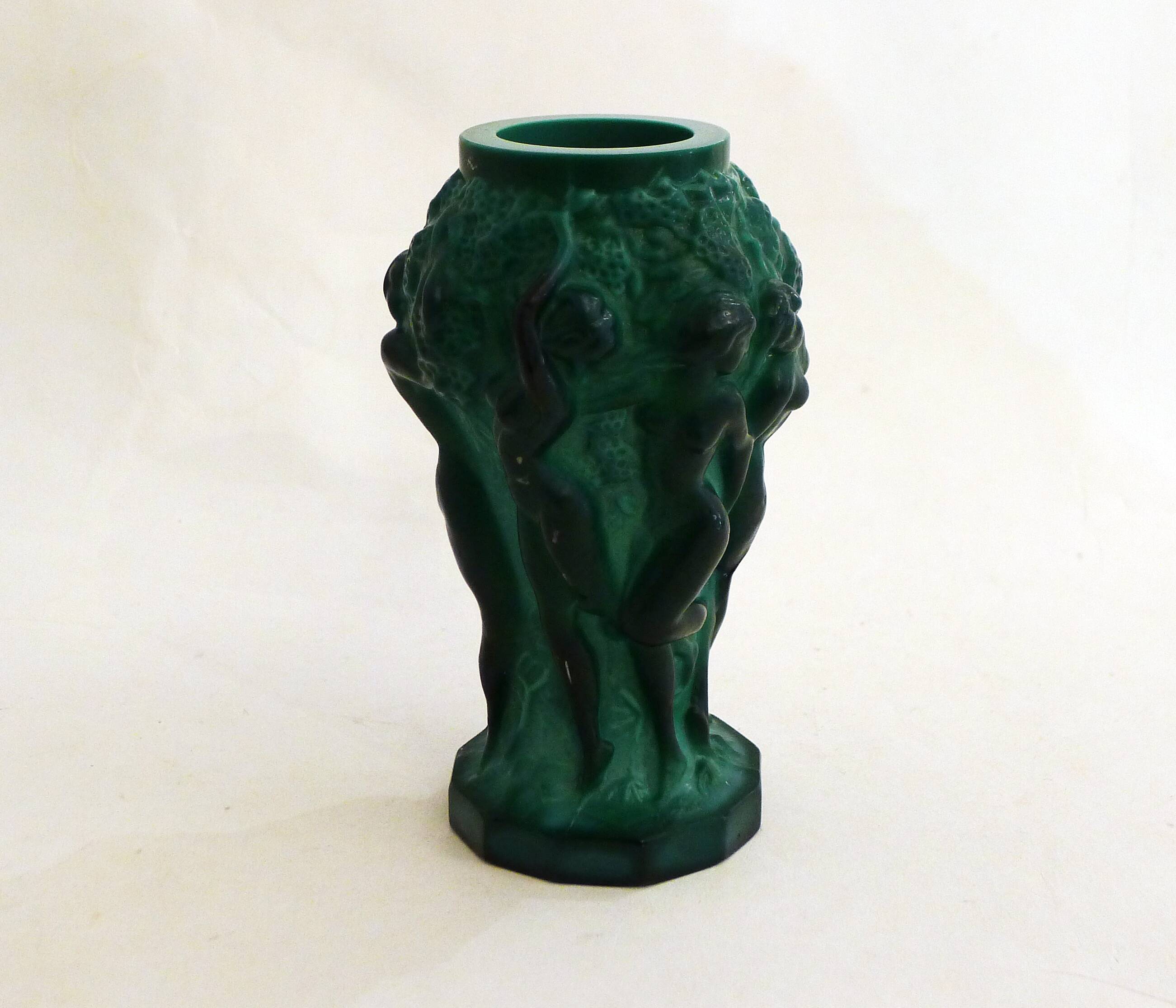 Art Deco Bacchante Vase