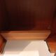 Antique sewing machine cabinet
