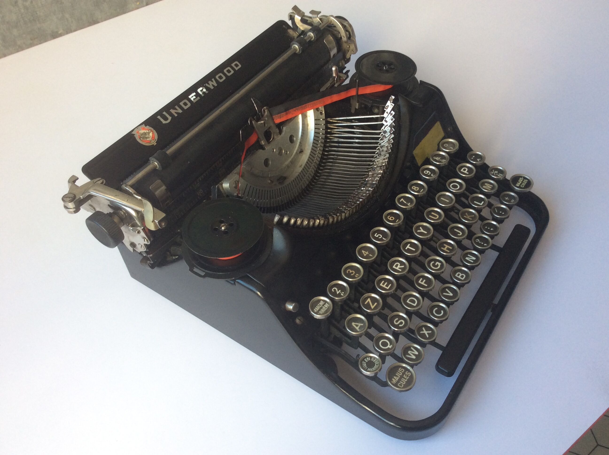 Old typewriter